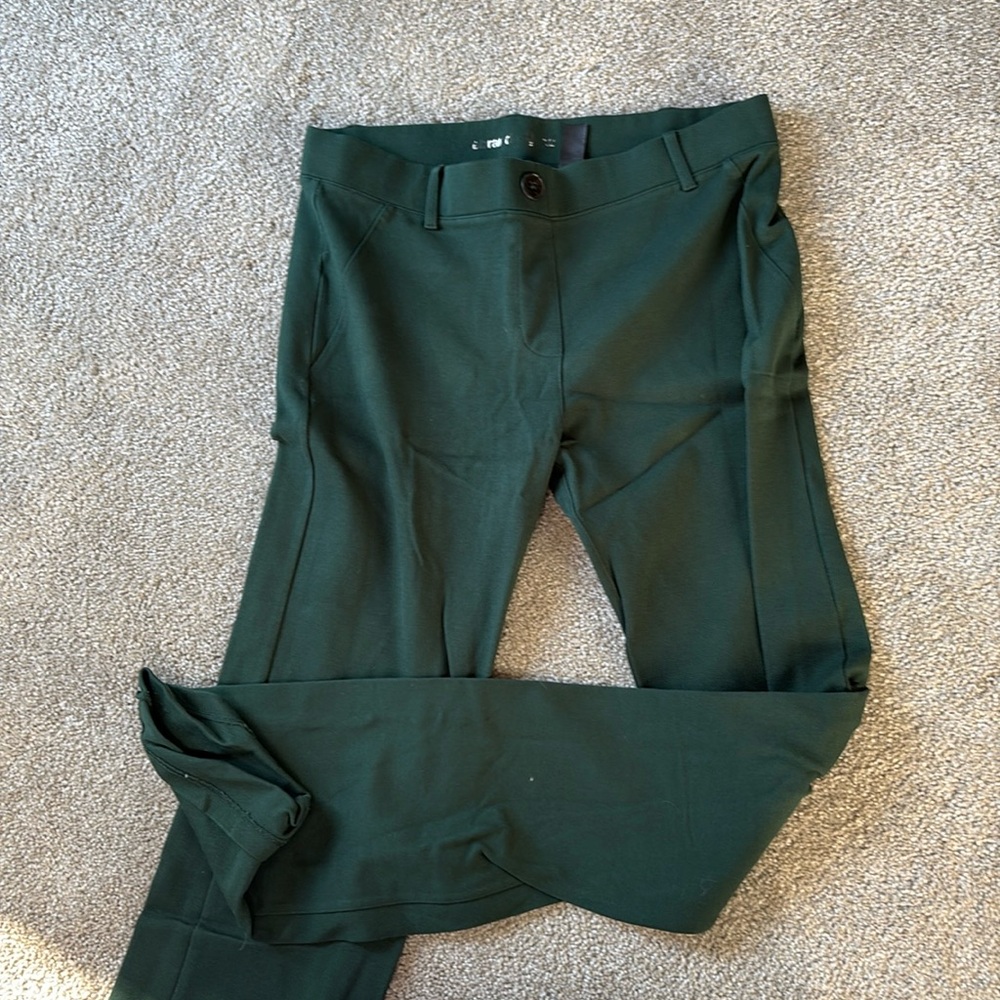 Green Betabrand long work pants